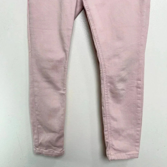 L.L.Bean Womens 2 Petites Pink Beanflex Skinny Leg Coolmax Jeans - Picture 3 of 12